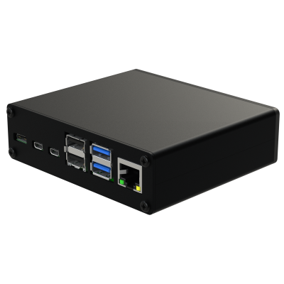 Pi-Box Pro4+ - Black - HeatKit