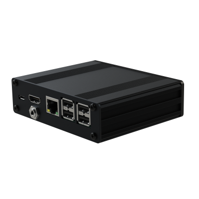 Pi-Box Pro - AV - Black