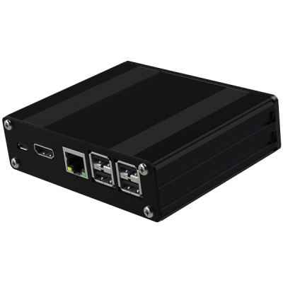 Rugged industrial enclosure for the Asus Tinker Board S - Black