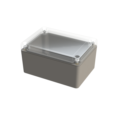 RP Series of plastic enclosures from Hammond Manufacturing with clear lid