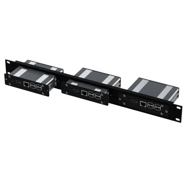 Raspberry Pi 3 Rack Mount Solution for three units