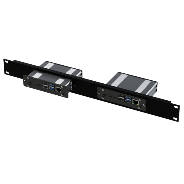 Raspberry Pi4 enclosure in a removable 19