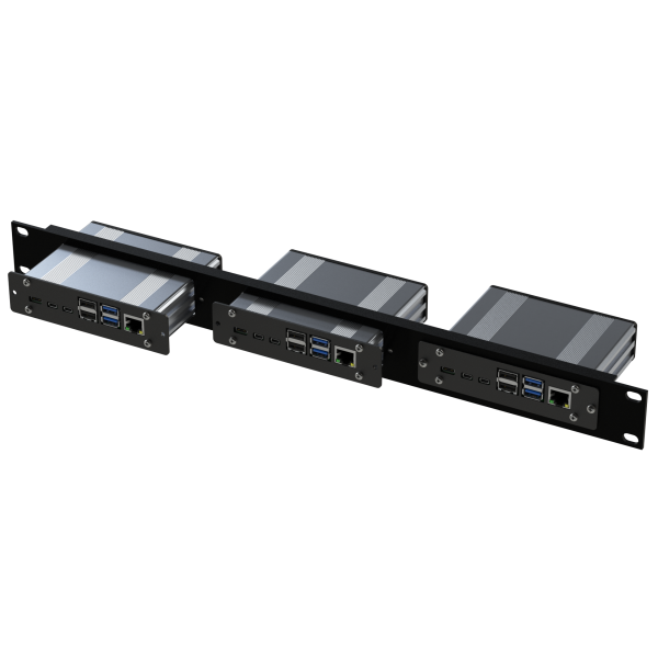 Raspberry Pi4 enclosure in a removable 19