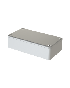 1591 Series Plastic enclosures in grey from Hammond Manufacturing