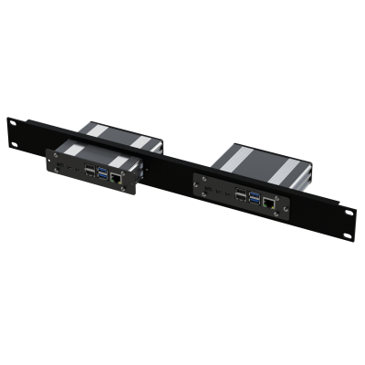Raspberry Pi4 enclosure in a removable 19