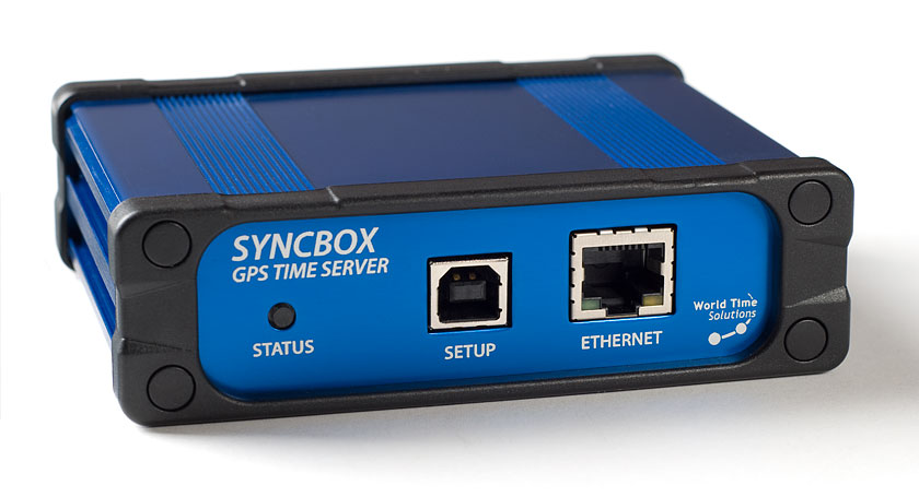 Product Focus - Syncbox GPS Time Server from Worldtime Solutions