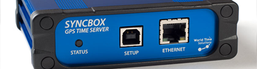 Product Focus - Syncbox GPS Time Server from Worldtime Solutions